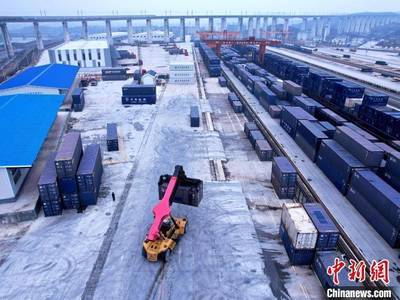 一港暢聯兩市場 湖南東盟集貨發運逐年倍增